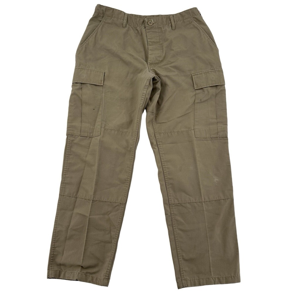 Propper Men M Public Safety Cargo Pants  Short Khaki Tan Ripstop Tactical Work